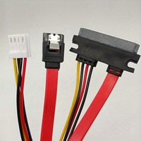 7 + 15 Pin SATA a Mini PH2.0 4Pin + SATA Clip adattatore in rame puro materiale per unità ottica da 5.25 pollici uso del disco rigido del Computer