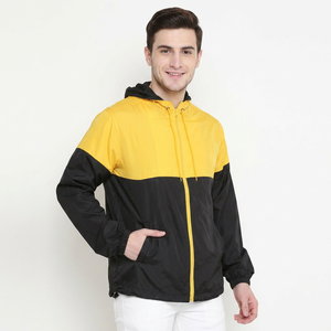 Hot Sale Reasonable Price <b>Men</b> Windproof <b>Canvas</b> Hooded Windbreaker <b>Jacket</b> for man ODM Service High Street Style - Product Image 1