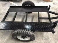 Promotion : Remorque de transport pour mini-excavatrice, prix direct usine, petite remorque de chantier avec une capacité de 3000 kg pour le transport d'excavatrices