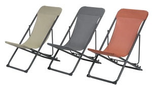 Chaise de plage pliante inclinable Chaise de plage compacte <span class=keywords><strong>Penco</strong></span> avec 3 positions réglables - Product Image 3