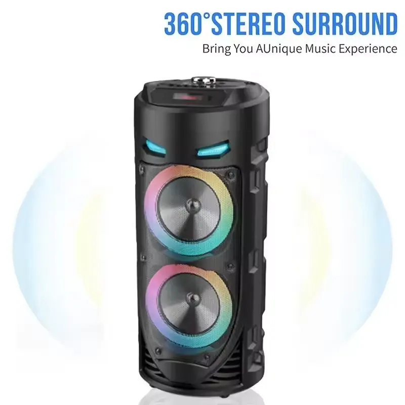 ZQS 4239 altoparlante Wireless Dance dj box party Bass Sound TWS funzione altoparlante portatile