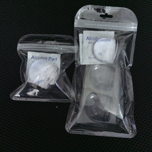 Set di 3 Fermaporte Trasparenti in Gomma, Montaggio a Parete Senza Foratura, Protezione Antiurto <span class=keywords><strong>per</strong></span> Maniglie di Porte del <span class=keywords><strong>Bagno</strong></span> - Product Image 6