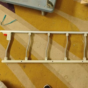 Aluminum Alloy <b>Folding</b> Guardrail 35 In Six Level Patient Anti Fall Rail Nursing Hospital <b>Bed</b> Handrail Accessories - Product Image 3