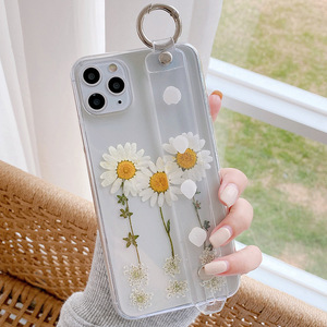 De moda transparente seca flor real teléfono móvil caso para teléfono 12 pro para apple iphone 11 - Product Image 2