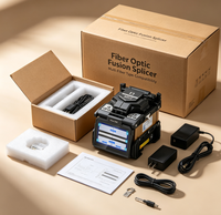 Portable Lightweight YOFC FS-600 Fiber Splicing Machine 1.35kg Handheld Fusion Splicer Auto Splice Heat for Outdoor FTTH Work