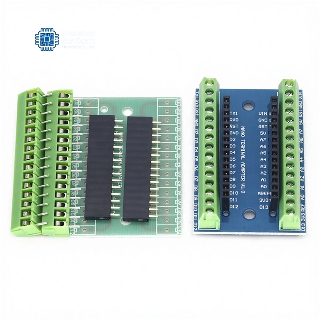 New Model Nano Expansion Board NANO IO Shield V10 Terminal Adapter with Unwelded Welding Simple Design (DTY)