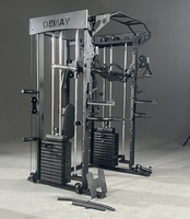 Nueva Máquina Multifunción de Potencia con Cable para Ejercicios de Cross-Training, Rack de Sentadillas de Acero, Banco de Press, Rack de Gantry, Entrenador de Gimnasio, Máquina Smith