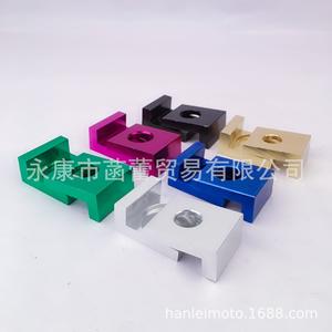 Accessoires de levage arrière en profilé d'aluminium pour moto, rampes et supports CNC pour bras oscillant modifiés carrés de 12/15 mm, colorés - Product Image 2