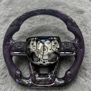 Volant personnalisé en fibre de carbone forgée pour <span class=keywords><strong>Toyota</strong></span> Hilux Supra Supra Mk5 <span class=keywords><strong>Gr</strong></span> <span class=keywords><strong>Corolla</strong></span> Camry Cruiser 2004 Altis Hiace Altezza - Product Image 1