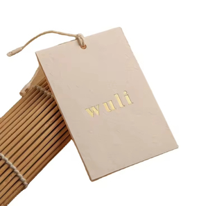 Parfüm Kutusu için İpli Özel Logo Etiketleri, Nakliye ve Depolama için Paketleme Kutusu Fiyat Etiketi, Düşük Minimum Sipariş Adedi - Product Image 1