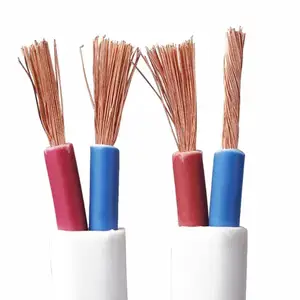 parallel line pure copper RVVB 2 core 0.5mm 0.75mm 1mm 1.5mm 2.5mm Power cord