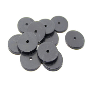 Flat Silicone <b>Washers</b> Black And White For General Industry Sealing And Shock Absorption - Product Image 2