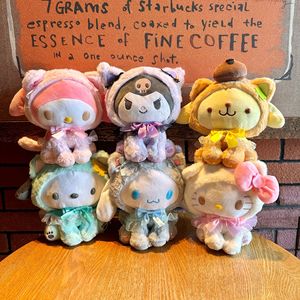 Peluche de Personajes de Anime de 20-25 CM, <span class=keywords><strong>Kitty</strong></span>, Kuromi, <span class=keywords><strong>Cinnamoroll</strong></span>, Juguetes de Peluche Lindos de Sanrio, Muñeco de Peluche - Product Image 4