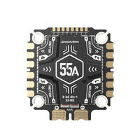 Speedybee F405 V5 55A ESC Cuatro en Uno, Torre de Vuelo OX32 de Plástico 30X30, Repuestos para Carreras FPV, Molde Privado, Compatible Universal