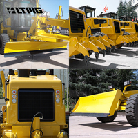 Nouvelle conception 2026, niveleuses à moteur 140 ch, motoniveladoras, machines de construction routière, niveleuse à moteur 160 ch, 220 ch