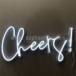 ของตกแต่งงานแต่งงานอย่างมีความสุขหลังจากที่ได้ลงชื่อเข้าใช้ในจีนแสงไฟนีออน Led สำหรับวันวาเลนไทน์ - Product Image 3