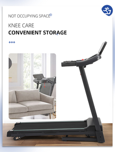 Caminadora Eléctrica Plegable para Uso Doméstico, Caminadora Motorizada con Inclinación Manual y Prueba de Frecuencia Cardíaca - Product Image 4