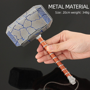 Nuovo Design <span class=keywords><strong>Thor</strong></span> hammer strumenti originali armi <span class=keywords><strong>Marvel</strong></span> legends the hammer <span class=keywords><strong>thor</strong></span> real size 1:3 metal <span class=keywords><strong>Thor</strong></span> Hammer 20CM - Product Image 5