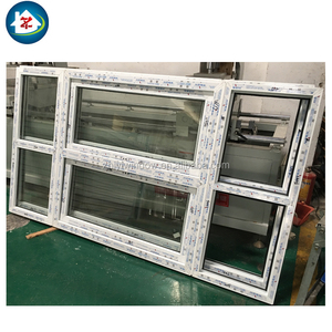 Ốc Xà Cừ Năng Lượng Tiết Kiệm PVC/UPVC Cửa Sổ Khuôn Cửa Sổ Cửa Sổ Với Pháp Grills - Product Image 5