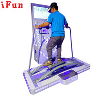 Machine moderne populaire d'arcade de simulateur de la réalité virtuelle 9D VR de simulateur du ski VR d'Ifunpark pour la zone de jeu