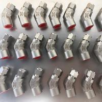 NAI LOK 316 SS 45 Degree Union Female Elbow 6mm Tube X 1/4 Female NPT Stainless Steel Compression Fitting for Instrumentation