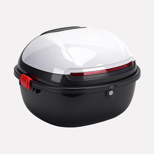 Boîte arrière de moto universelle, étanche, verrouillable, en ABS, coffre supérieur, rangement de bagages, 25L, pour Sprint <span class=keywords><strong>GTS</strong></span> Maxi-Scooters - Product Image 1