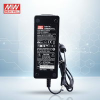 Adaptateur secteur de bureau AC-DC de qualité médicale Mean Well GSM60A24-P1J 60W 24V 2.5A, alimentation électrique, efficacité de 90,5 %, garantie de 3 ans