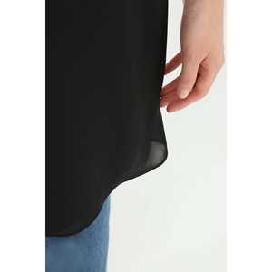 T-shirt à manches longues basique pour femme, beige, tricoté, décontracté, respirant, toutes saisons - Product Image 6