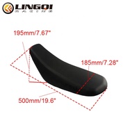 LINGQI Selle de moto ATV Selle en mousse Coussin éponge Sièges confortables pour ATV Quatre roues Plage Quad Dune Buggy Petit Dinosaure