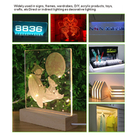 Venta al por mayor DC5V 3014 SMD 8mm PCB 240LEDs/M atenuador de tira de LED flexible de dos colores/tiras inteligentes