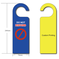 Cetak Kustom NFC 213 Tanda JANG JANGKAN GANGGU Hotel URL Terenkode 78*240mm/180*60mm Kartu Ulasan Google Kamar Hotel
