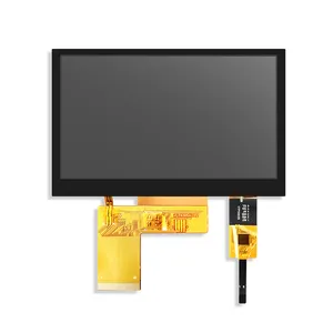 4.3 인치 RGB TFT LCD 디스플레이 스크린 고화질 IPS 전체 각도 해상도 800*480 정전식 터치 스크린