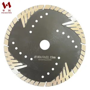 Hot Ép Kim Cương Turbo Blade cho bảo vệ răng cắt đá granite