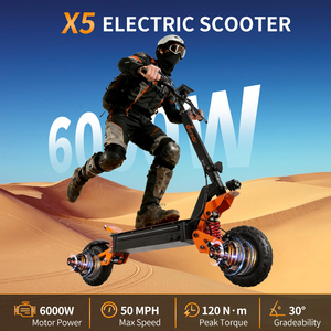 Trottinette Électrique Pliable en Aluminium 11 Pouces, Moteur Brushless 3000W, Batterie 60V 40Ah, Double Suspension, Vitesse Maximale 85km/h - Product Image 1