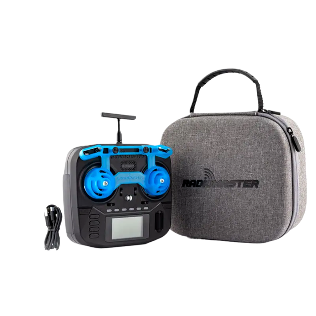RadioMaster 2.4G 16ch Hall Gimbals Transmitter Remote Control With Battery Power ELRS 4in1 CC2500 Support For RC Drone FXB