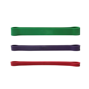 Bandes de Résistance Burial 610x4.5x13 19 29mm Rouge Violet Vert Ensemble Antidérapant pour Exercice et Entraînement Physique - Product Image 1