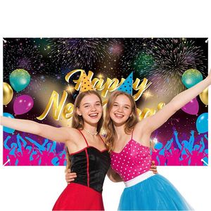Drapeau de fond de scène en polyester imprimé en couleur, durable, pour rassemblements domestiques et spectacles de rue, vente en gros - Product Image 3