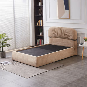 Camas Modernas al por Mayor, Tamaño Queen y King, Armazones de Madera Tapizados, Muebles de Dormitorio con Almacenamiento, Opción de Tamaño Individual Disponible - Product Image 4