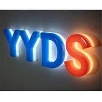 Letrero Decorativo 3D de Acrílico con Letras de Gelatina para Cafetería, Panadería, Pastelería, Logotipo Retroiluminado Personalizado con LED Cálido para Restaurante