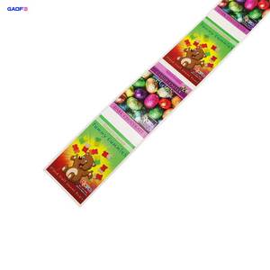 カラフルなCYMKロールロールデジタルラベル印刷片面接着ステッカー耐熱性ポリイミド材料ホットメルト接着剤 - Product Image 4