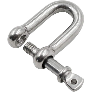 Nhiệm Vụ Nặng Nề Ngoài Trời Nâng Cắm Trại 316 Thép Không Gỉ Eu Loại <span class=keywords><strong>Dee</strong></span> Còng Cho Chuỗi Dây Dây Nâng Cắm Trại Ngoài Trời - Product Image 2