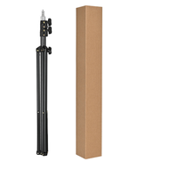 Support d'éclairage réglable de 210 cm (7 pieds), trépied métallique portable pour studio photo, anneau lumineux, boîte à lumière, réflecteur