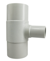 Type de PERT-II de HDPE réduisant la connexion bout à bout de té pour des applications de tuyauterie