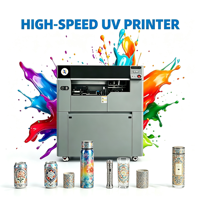 Imprimante UV haute vitesse du fabricant d'origine avec Epon I1600 pour tasses à thé, lampes de poche, gobelets, bouteilles, mugs, petits vases