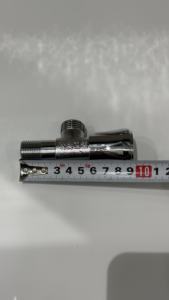 Messing Hoekklep Mechanische Controle Één Inlaat Twee Uitgangen Warm/Koud Water Modern Ontwerp Voor Thuis Hotel Commercieel Gebruikt - Product Image 5