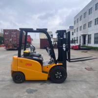 Chariot élévateur 3T CPD30 : Mât triple de 4,6 m, batterie au lithium 80 V, contrôleur Curtis, pneus pleins.
