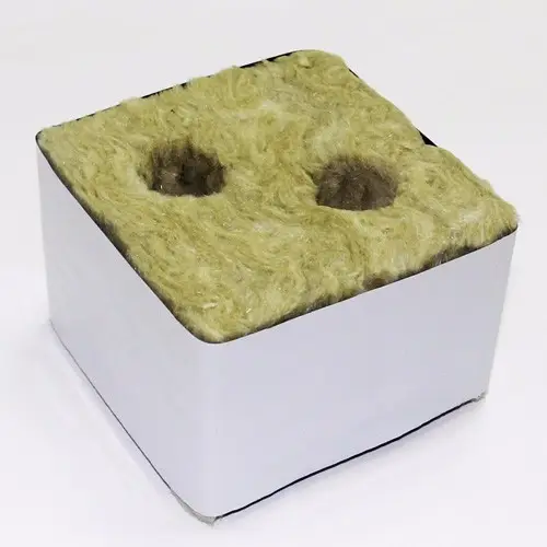 Cubi idroponici efficienti ecologici resistente al calore piantare lana di pietra Media di coltivazione