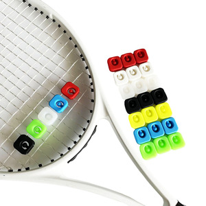 Amortisseur de vibrations pour raquettes de tennis et de squash OEM SWY-1, absorbeur de chocs, pendule carré, protège-coude en silicone, rouge, blanc, noir - Product Image 1
