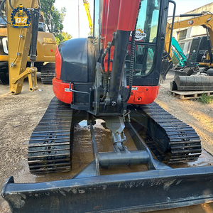 รถขุดขนาดเล็กมือ<span class=keywords><strong>สอง</strong></span> Kx165 Kx165-5 Kx163 U35 ของแท้จากญี่ปุ่น ชั่วโมงการใช้งานต่ำ สายพานยาง ดีเซล ไฮดรอลิก - Product Image 4