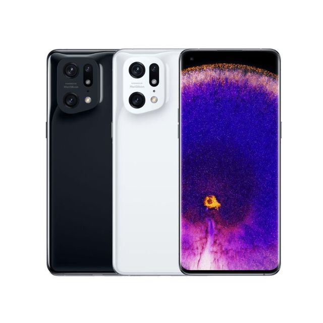 Unlocked Original Global Used Mobile Phones IP68 Screen Fingerprint 50.0MP 80W Charger 120HZ 5G Smartphone for Oppo Find X5 Pro